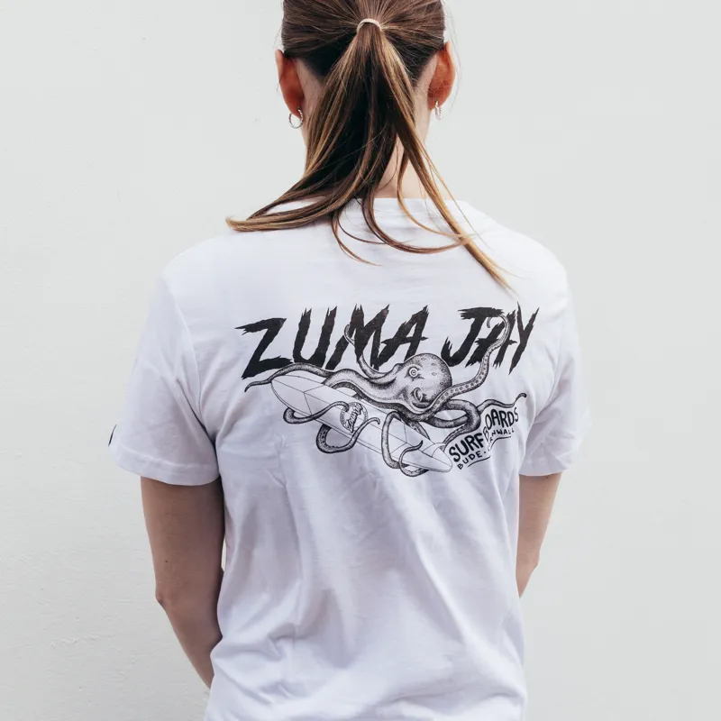 Zuma Jay Womens Octo Tee White